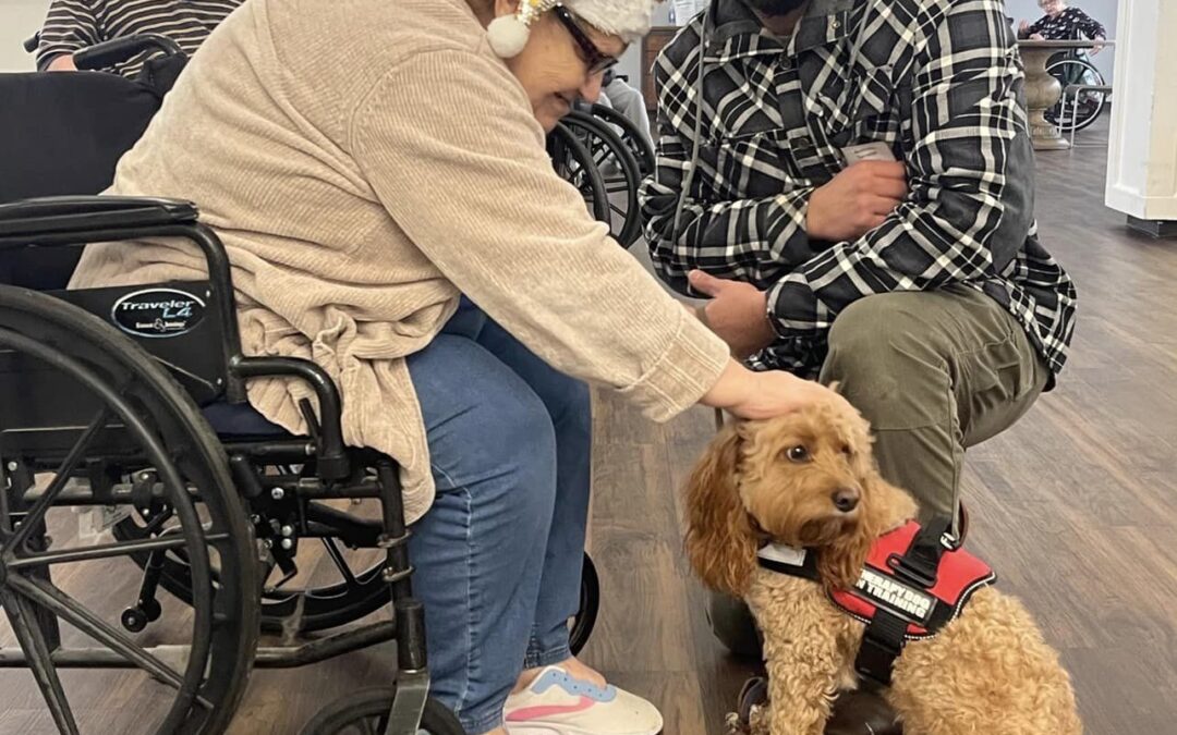 Therapy Dogs Brings Joy to Residents